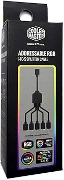 Cooler Master ARGB Splitter 1 to 5 Cable ARGB-CM-SPLITTER