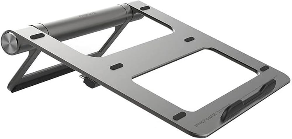 Promate PrimeBase-C.Grey 9-in-1 Multiport USB-C Hub with Laptop Stand PRO-PrimeBase-C.Grey