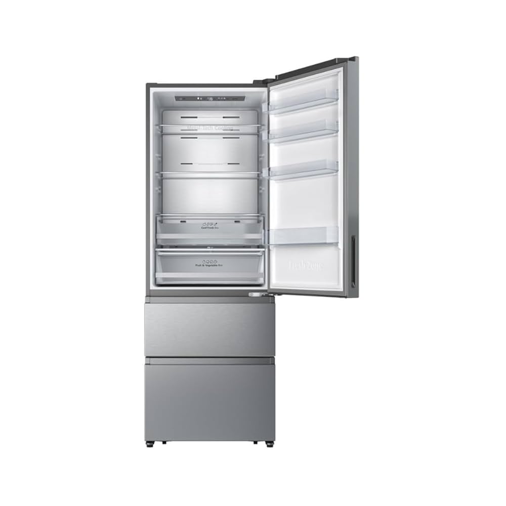 HISENSE REFRIGERATOR MULTI PORTS NO FROST ENERGY CLASS F 493 L  INOX