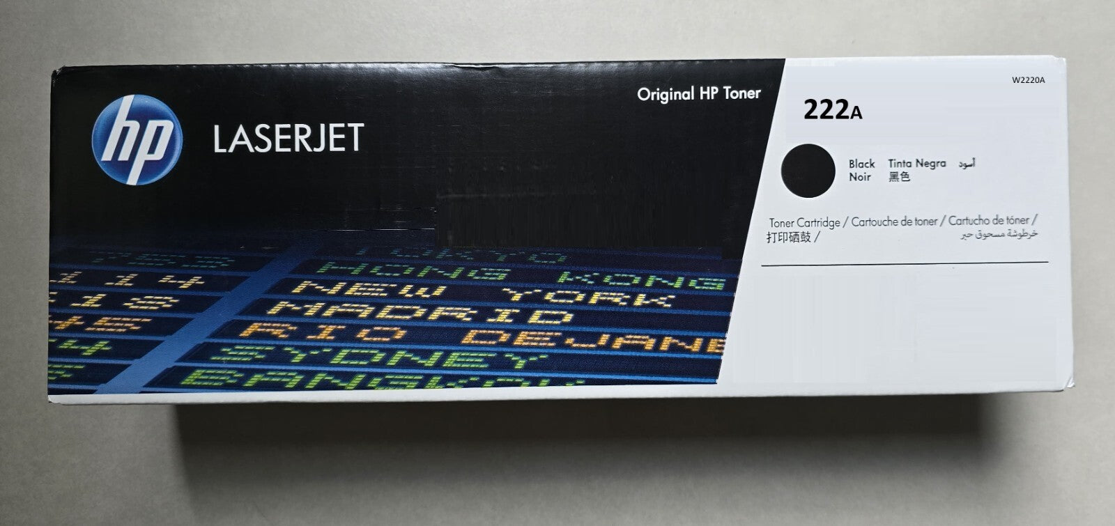 HP 222A Black Original LaserJet Toner Cartridge