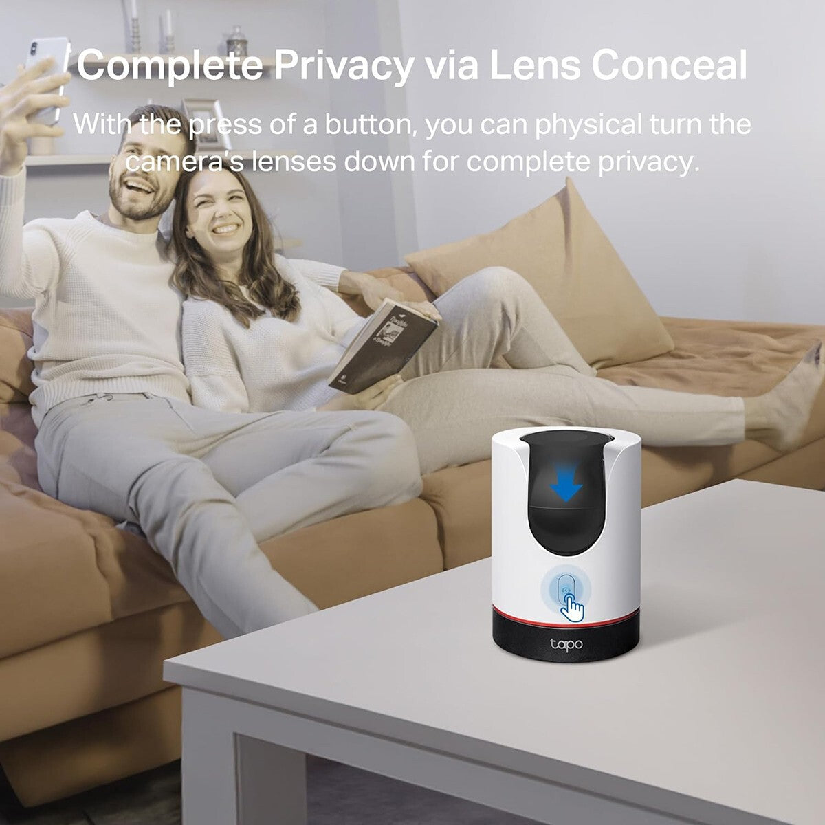 TP-Link Pan/Tilt AI Home Security Wi-Fi Camera Tapo C225 TP-C225