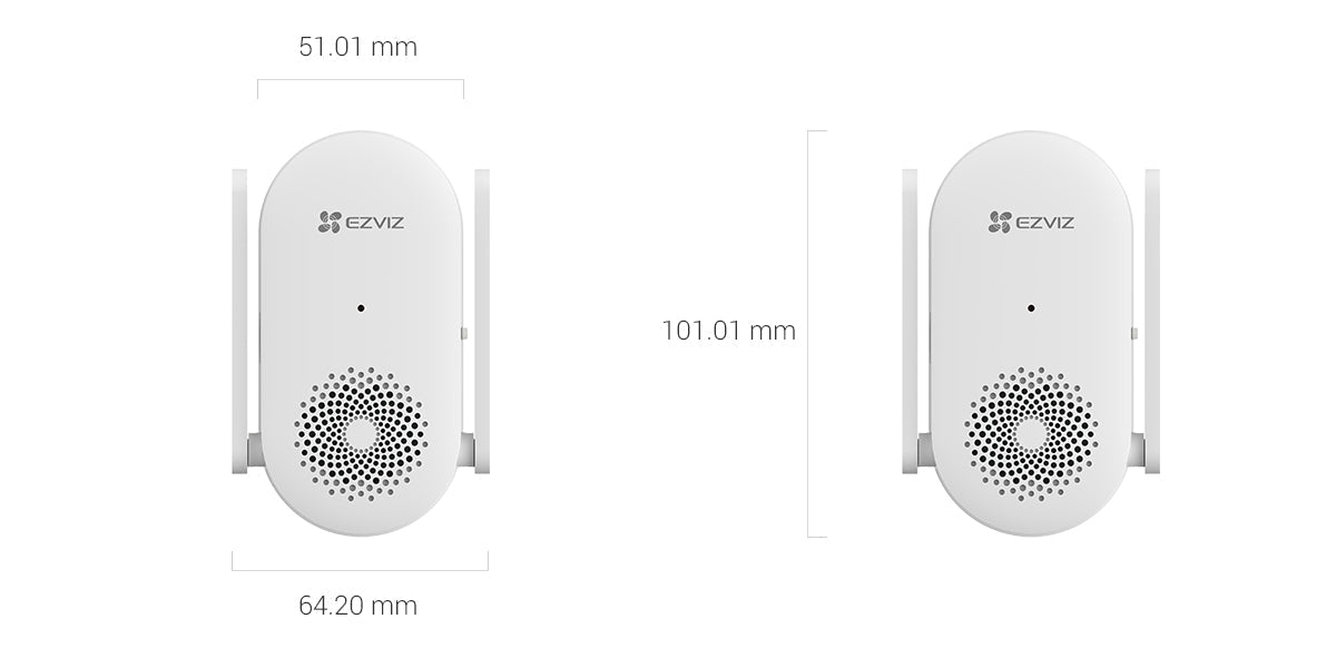EZVIZ Smart Wi-Fi Chime - Compatible with HP3 Pro