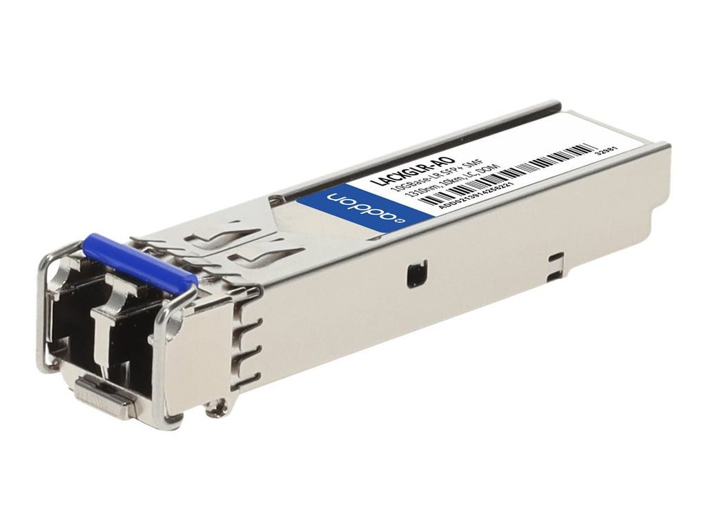 LINKSYS ADD-ON LACXGLR COMPATIBLE TAA COMPLIANT 10GBASE-LR SFP+ TRANSCEIVER (SMF, 1310NM, 10KM, LC, D LACXGLR-AO
