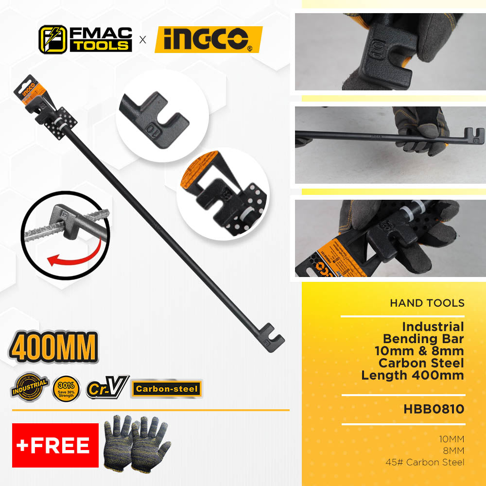 INGCO BENDING BAR 8MM & 10MM