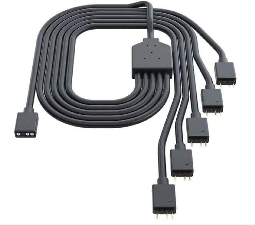 Cooler Master ARGB Splitter 1 to 5 Cable ARGB-CM-SPLITTER
