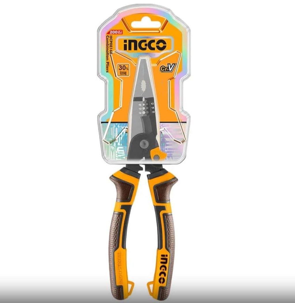 INGCO COMBINATION PLIERS MULTI FUNCTION 8 IN 1