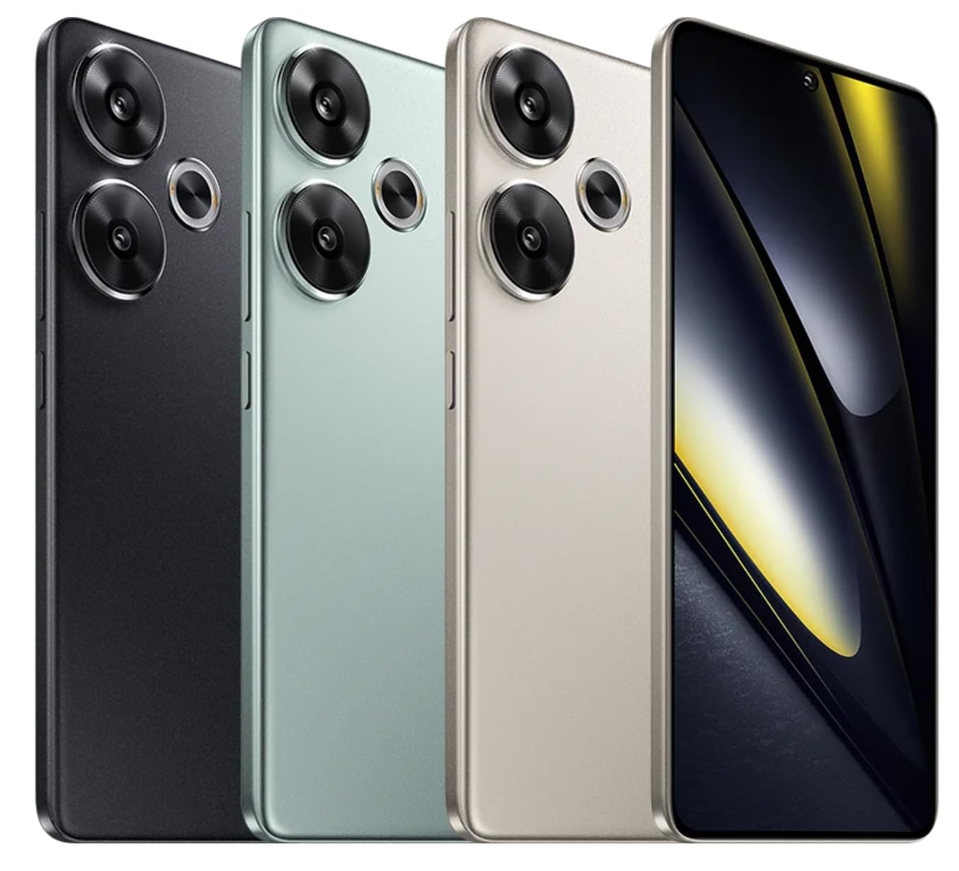 POCO F6 Black 5G 12GB Ram+512GB