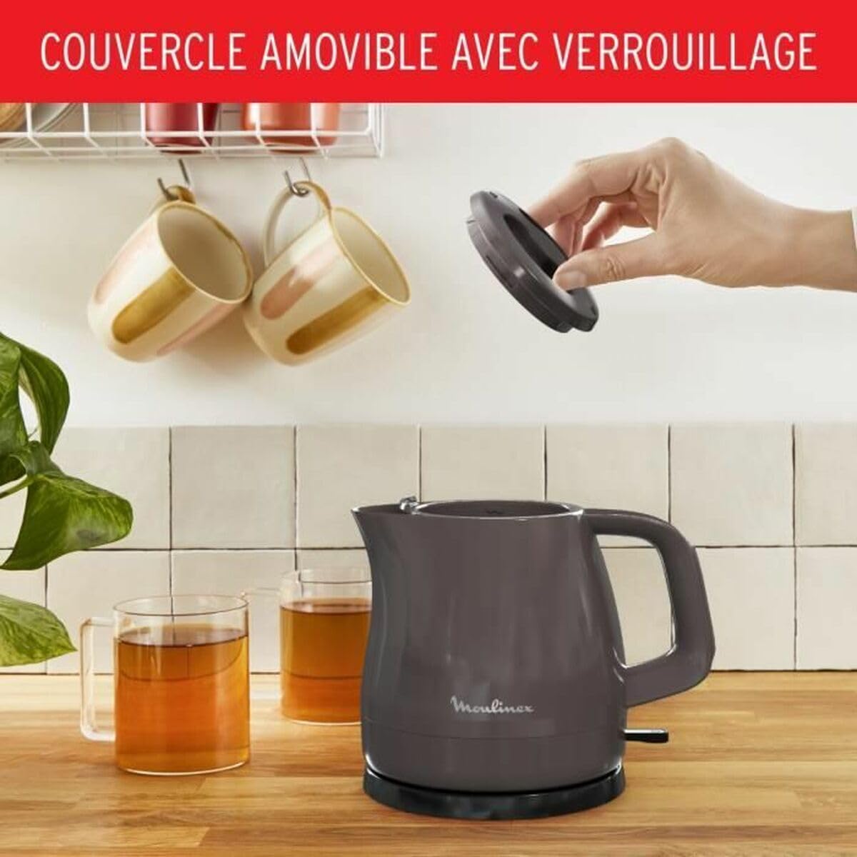 MOULINEX ELECTRIC KETTLE 0.8L BY153910