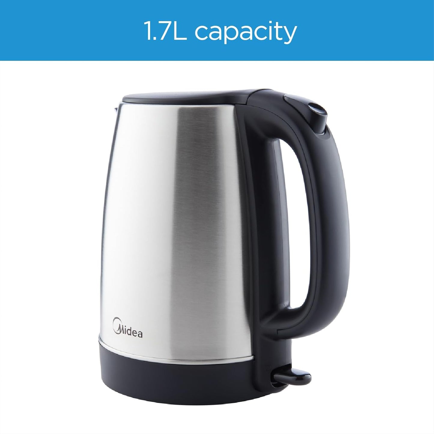 MIDEA KETTLE 1.7L STAINLESS STEEL MK17S40A2