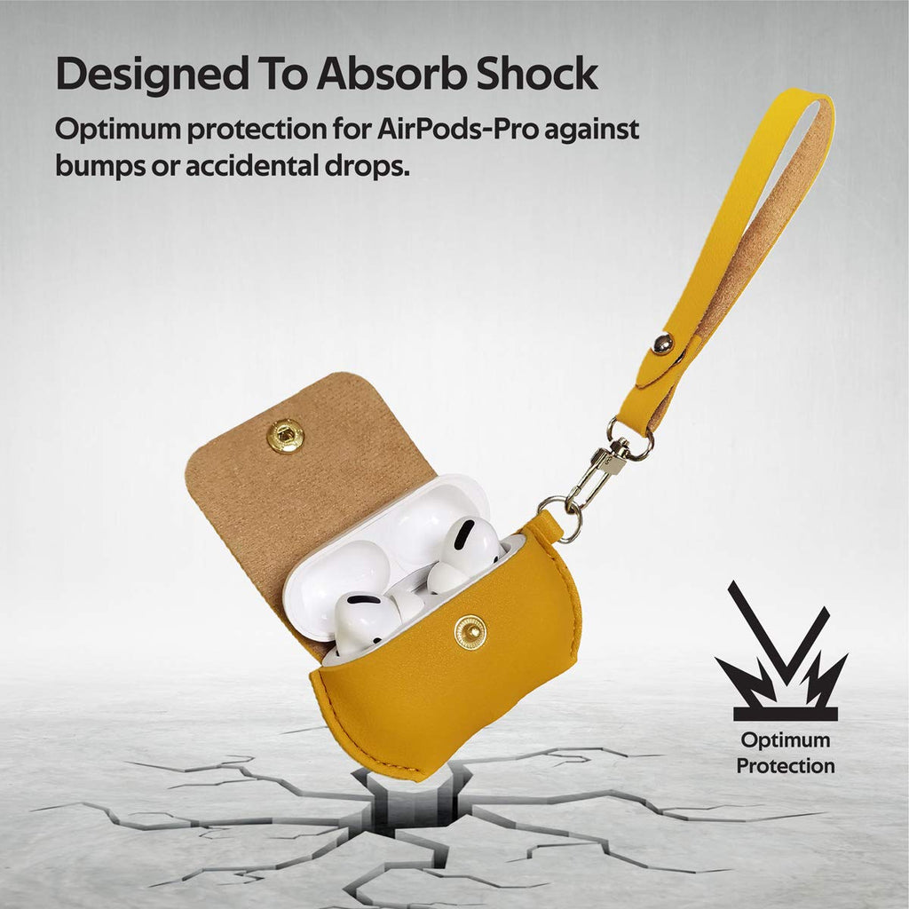 Promate Case for AirPods (FAY.YELLOW) PRO-AP-FAY.YELLOW