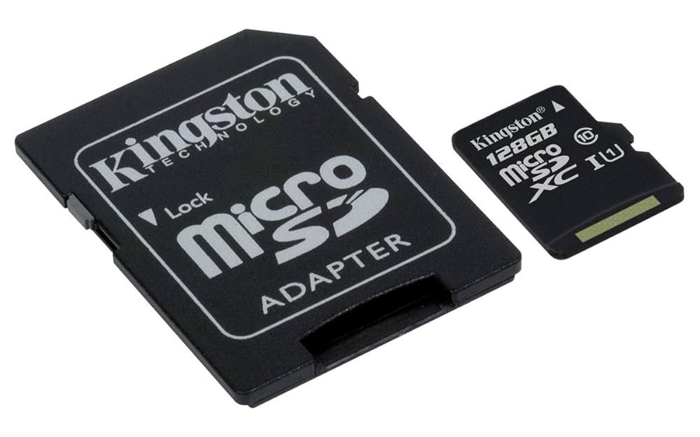 Kingston MicroSDHC Class 10 U1 Read 100Mb/s 128GB