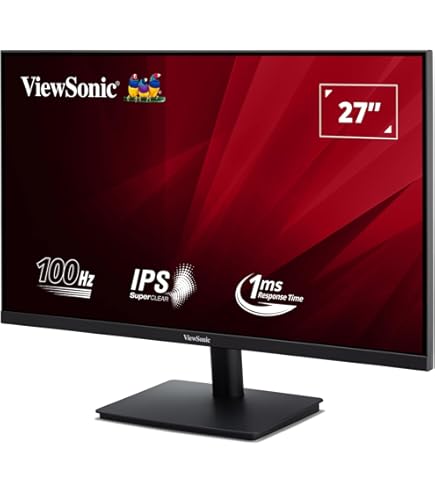 VIEWSONIC VA270A-H, 27" FULL HD MONITOR IPS,HDMI, VGA