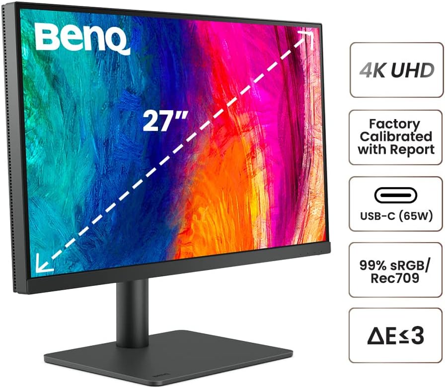 Benq 4K Uhd Designer Monitor 27"