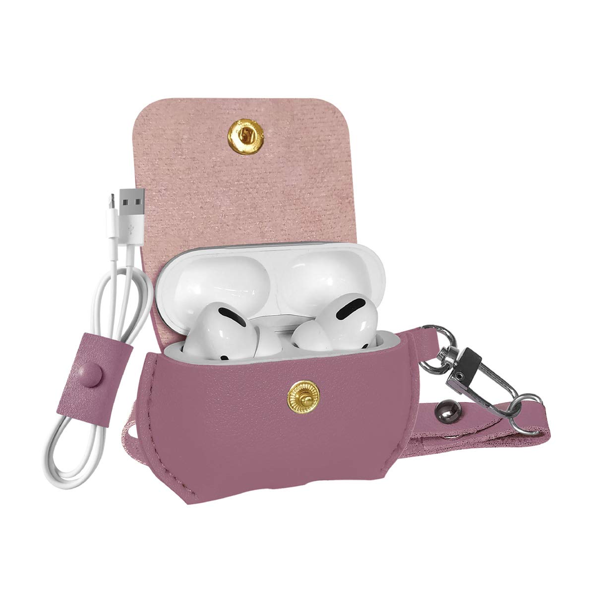 Promate Case for AirPods (FAY.PURPLE) PRO-AP-FAY.PURPLE