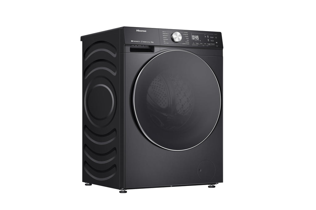 HISENSE 12KG FRONT LOADER WASHING MACHINE- PREMIUM BLACK- INVERTER