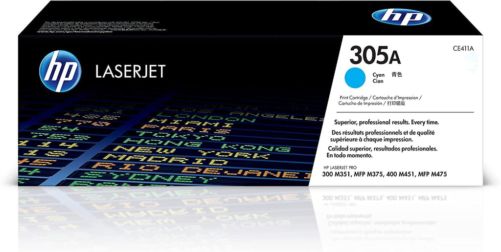 HP 305A Cyan LaserJet Toner Cartridge