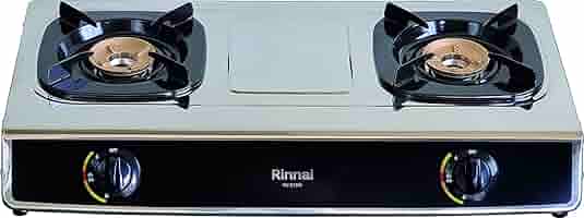 RINNAI GAS PLATE 2 BURNERS  TOP PLATE:STAINLESS STEEL