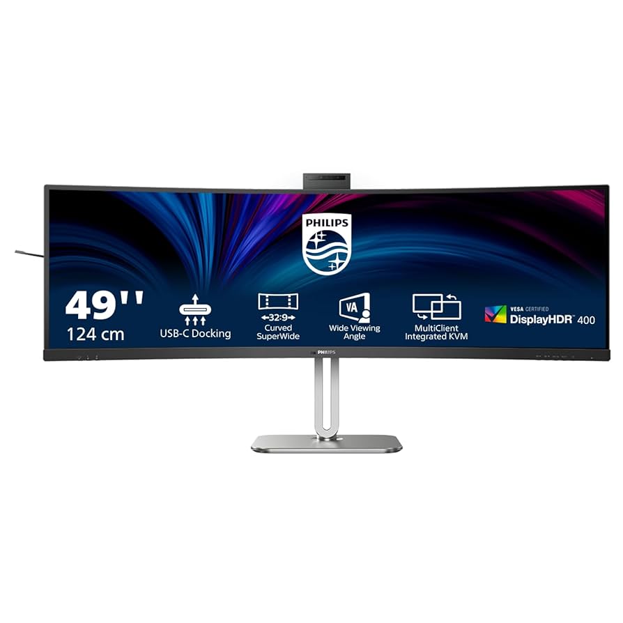 Philips 49 Inch UHD Monitor with Speakers