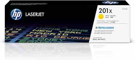 HP 201X High Yield Yellow Original LaserJet Toner Cartridge