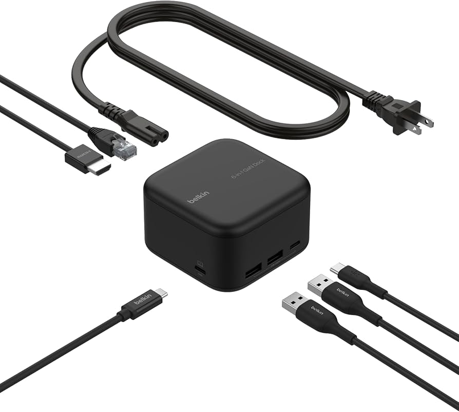BELKIN CONNECT USB-C 6-IN-1 CORE GAN DOCK 130W INC018VFBK