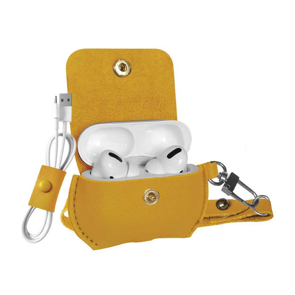 Promate Case for AirPods (FAY.YELLOW) PRO-AP-FAY.YELLOW
