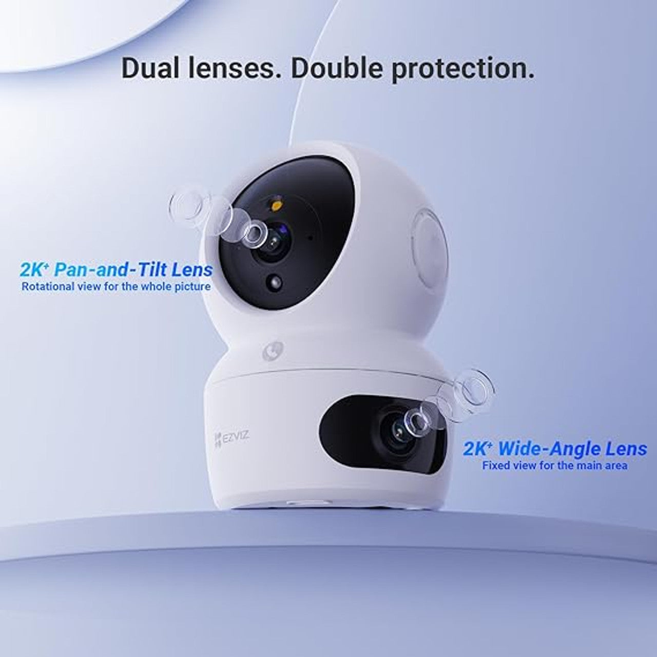 EZVIZ Indoor Camera Dual Lens 2K+ 4MP