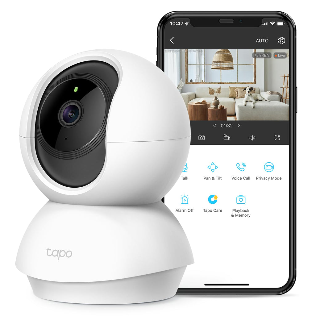 TP-Link Pan/Tilt Home Security Wi-Fi Camera Tapo C210