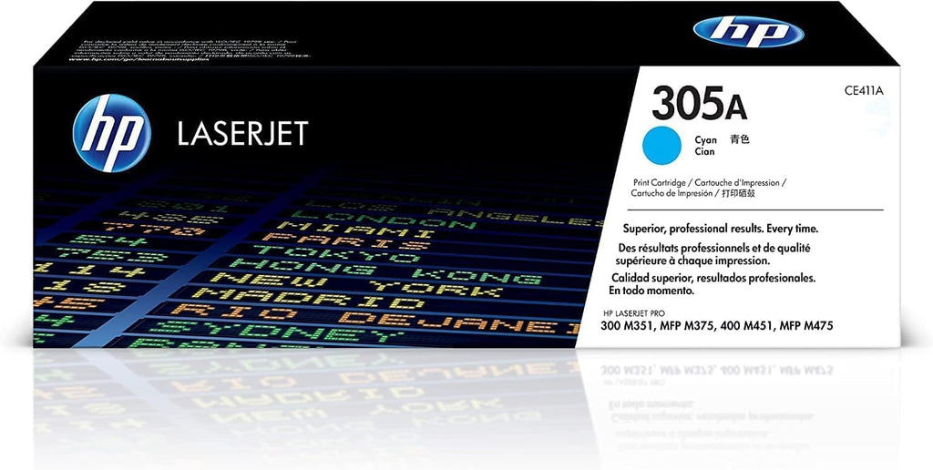 HP 305A Cyan LaserJet Toner Cartridge