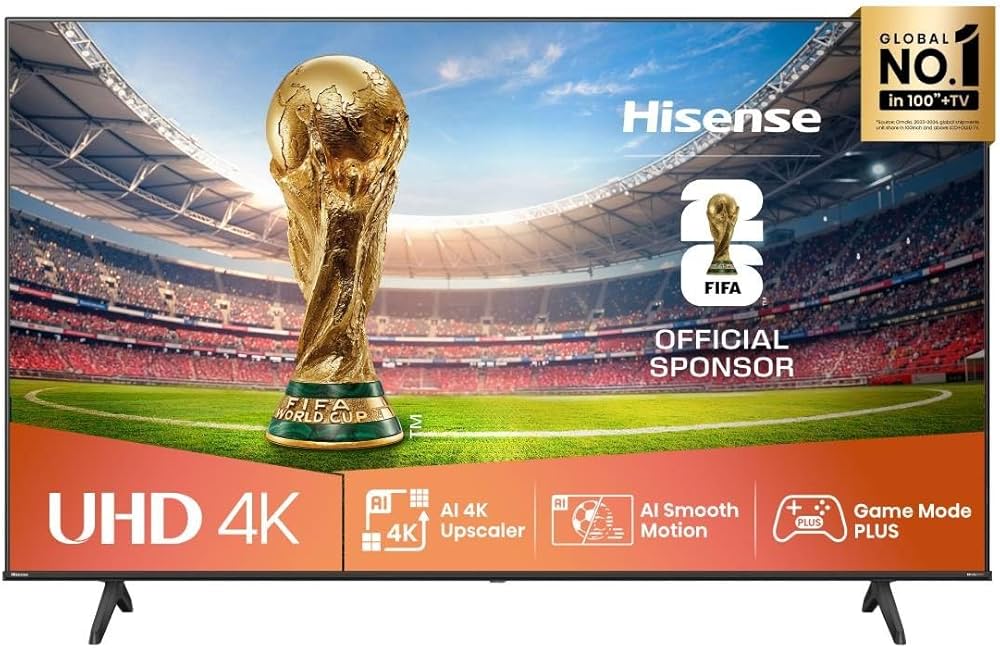HISENSE 75" UHD TV 75A6Q