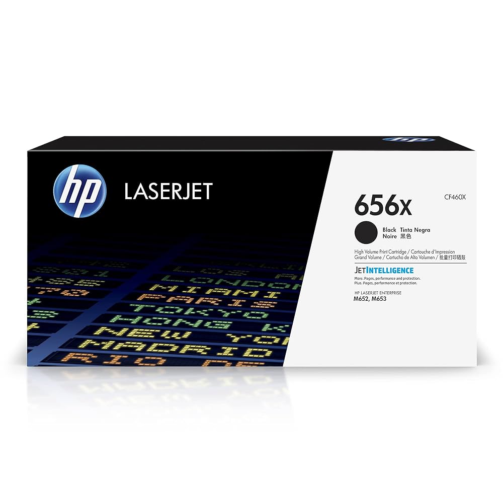 HP 56X High Yield Black Original LaserJet Toner Cartridge