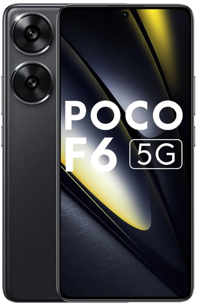 POCO F6 Black 5G 12GB Ram+512GB
