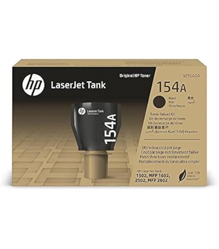 HP 154X High Yield Black Original LaserJet Tank Toner Reload Kit