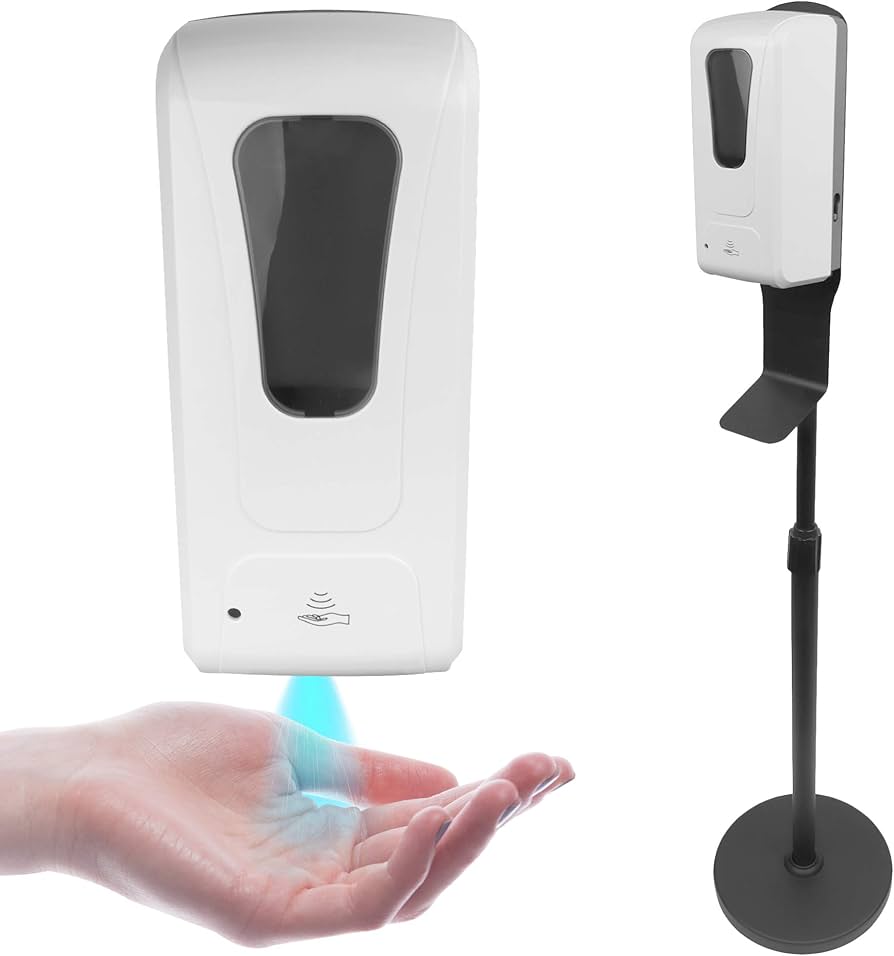 TRUST TOUCHLESS SOAP / SANITISER DISPENSER WITH ALUMINIUM STAND TSD4160TTS