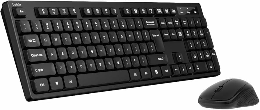 BELKIN CONNECT WIRELESS KEYBOARD AND MOUSE COMBO ENGLISH (INTERNATIONAL LAYOUT) BBZ010TT
