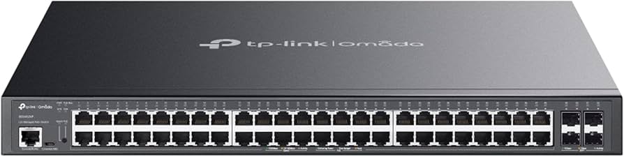 TP-Link JetStream 52-Port Gigabit L2+ Managed Switch With 48-Port PoE+ (TL-SG3452(UN)) NS-TP-SG3452(UN)