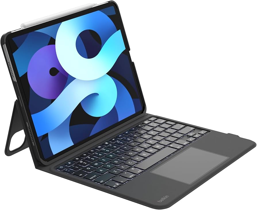 BELKIN EVERYDAY KEYBOARD CASE WITH CRADLE FOR IPAD AIR 10.9" AND IPAD PRO 11". ENGLISH KEYBOARD BBZ001UK-V1