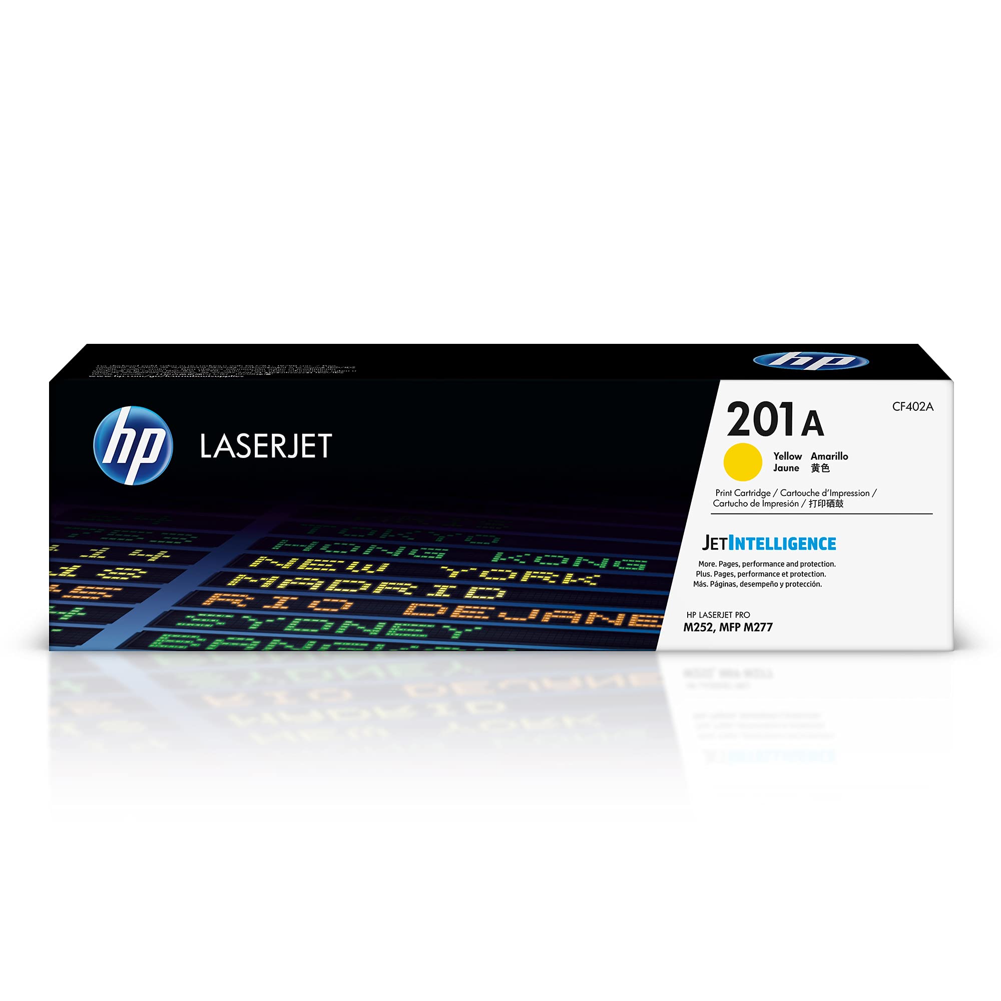 HP 201A Yellow Original LaserJet Toner Cartridge (CF402A)