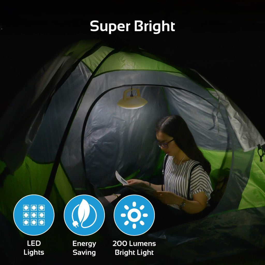 Promate Portable Solar LED Light SOLARLAMP-2 PRO-SOLAR-SOLARLAMP-2
