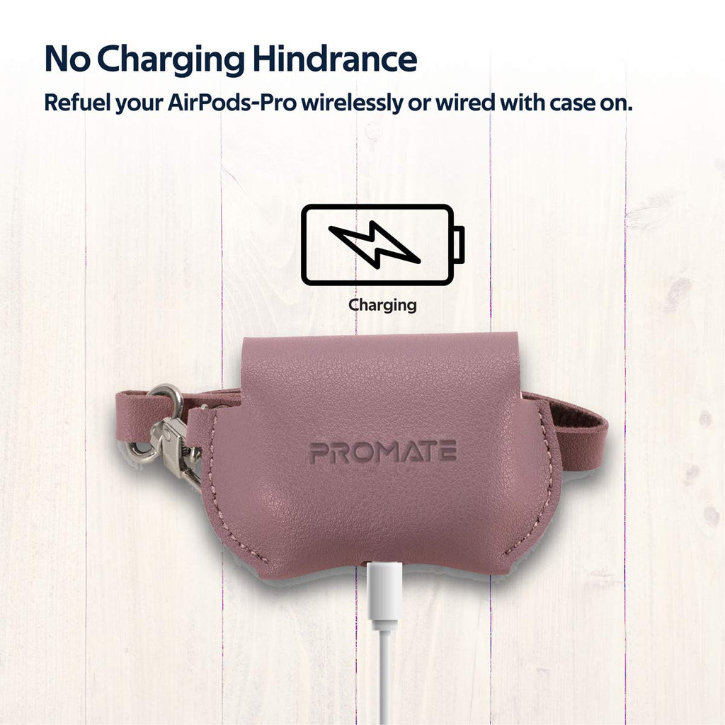 Promate Case for AirPods (FAY.PURPLE) PRO-AP-FAY.PURPLE