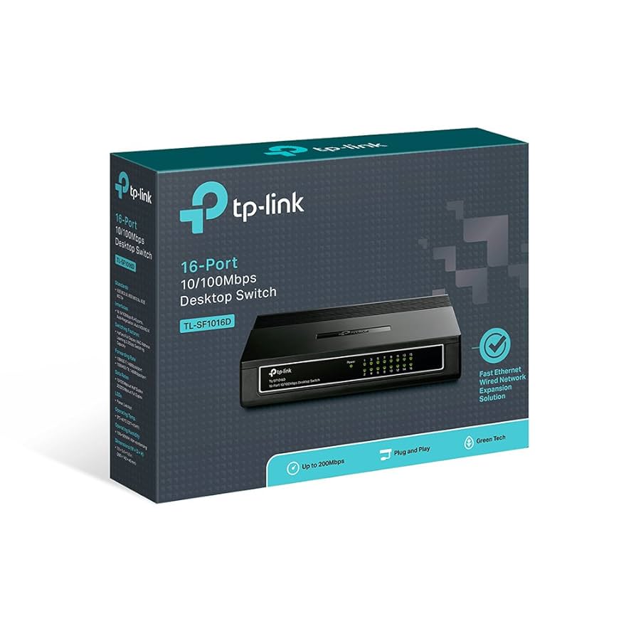 TP-Link Switch 16Port 10/100 (NS-TP-SF1016D)