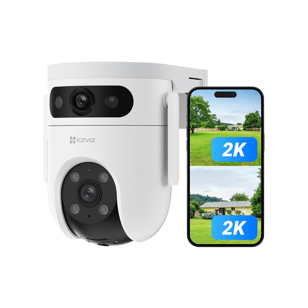 EZVIZ Dual-Lens Pan & Tilt Wi-Fi Camera 2K 3MP