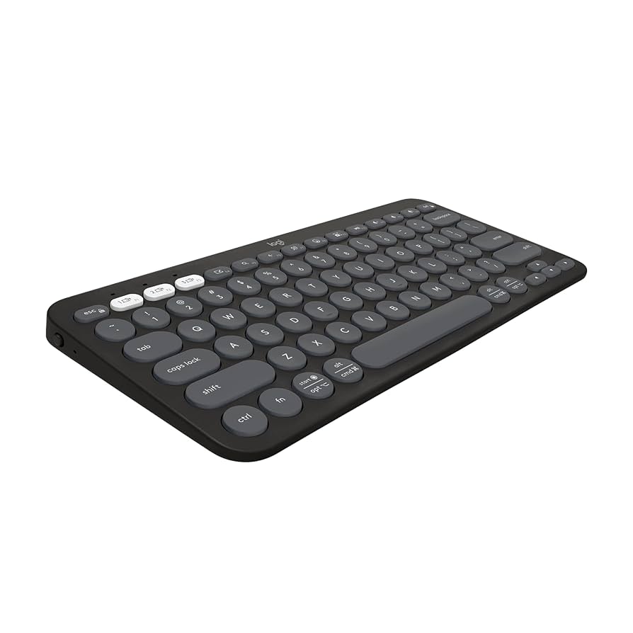 Logitech K380S Multi-Device Bluetooth Keyboard - Tonal Graphite - US INT'L