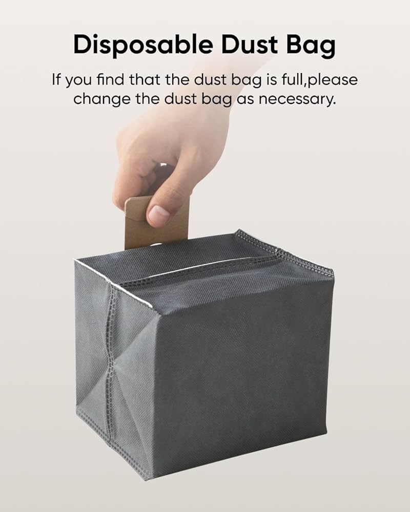 Eufy 6-Pack Large Capacity Dust Bags Compatible with X10 Pro Omni Robot Vacuum and Mop T29F70A2