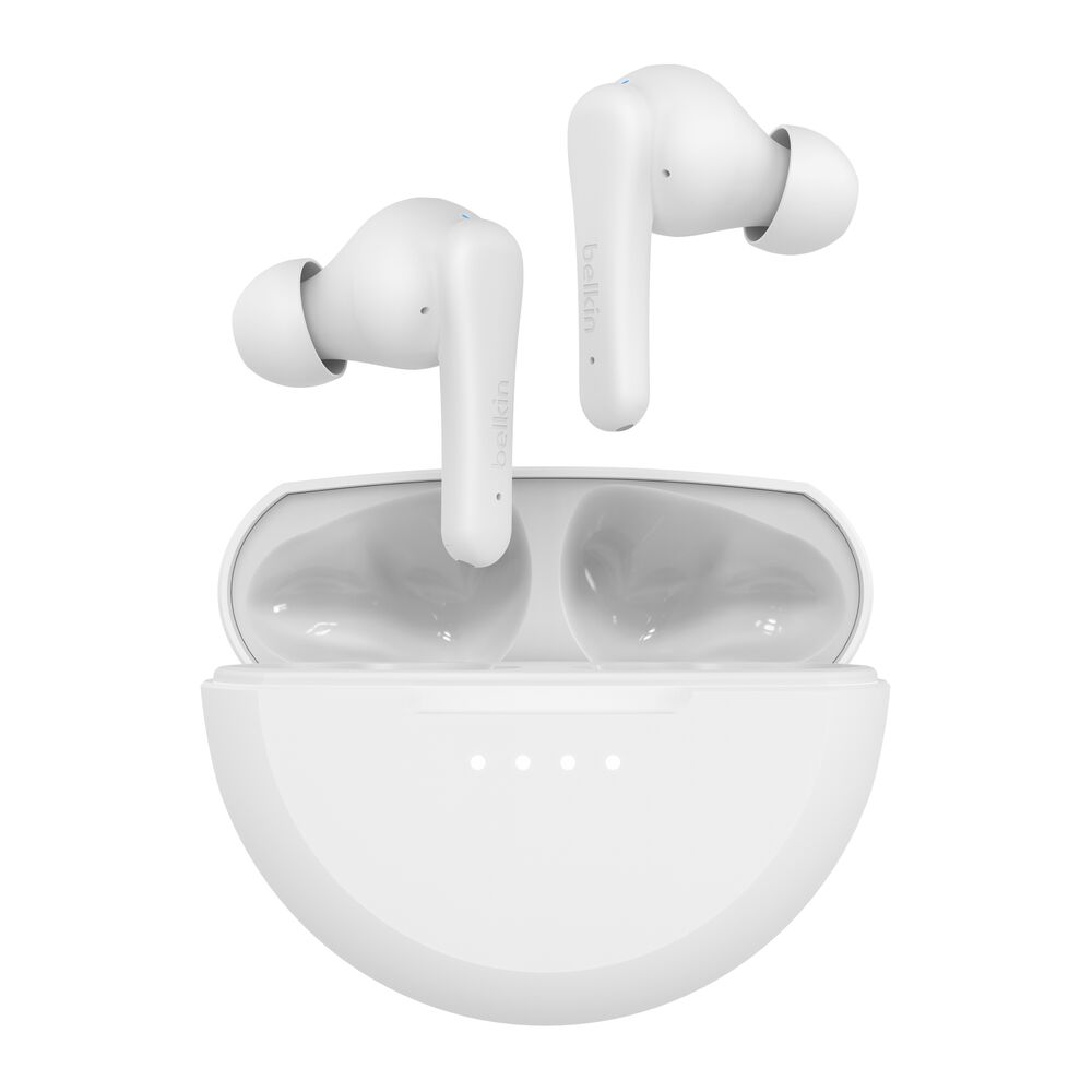 BELKIN SOUNDFORM RHYTHM TRUE WIRELESS EARBUDS WHITE AUC012BTWH
