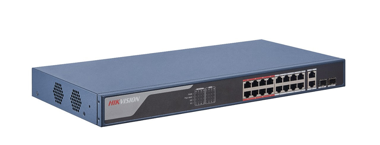 Hikvision Smart Managed 16 Port 10/100M PoE DS-3E1318P-EI/M DS-3E1318P-EI/M