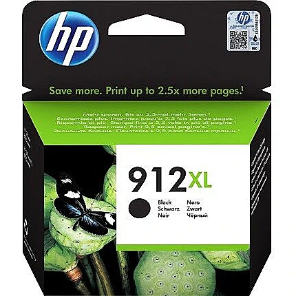 HP 912XL High Yield Black Original Ink Cartridge