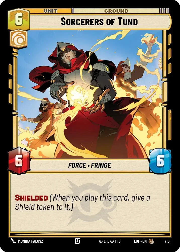 Sorcerers of Tund (716) (Foil) (716) [Legends of the Force]