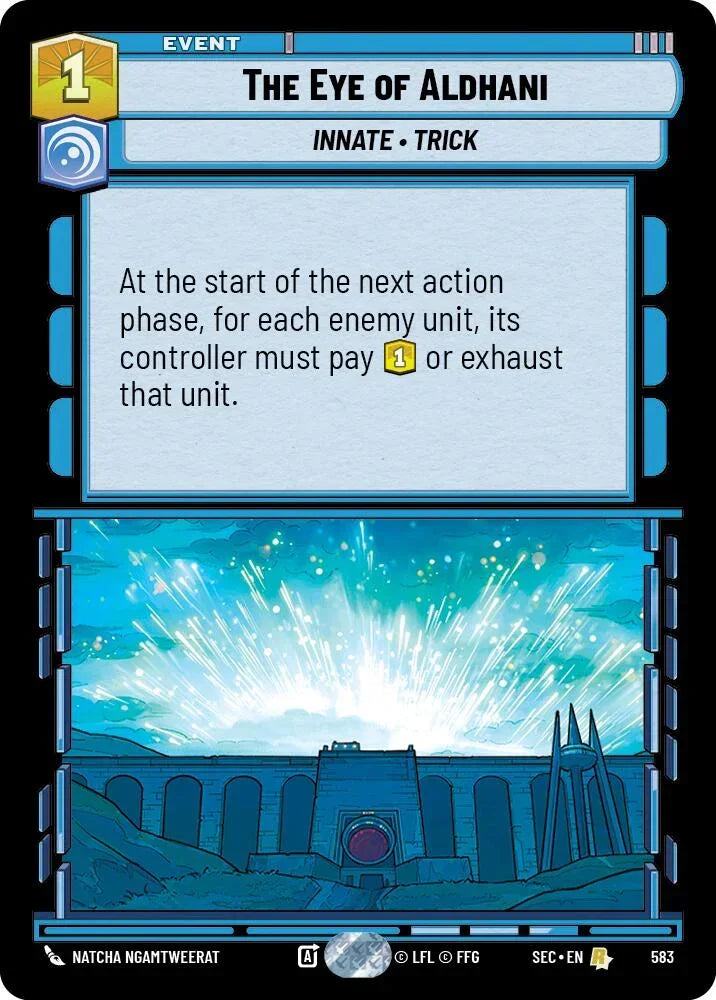 The Eye of Aldhani (583) (Foil) (583) [Secrets of Power]
