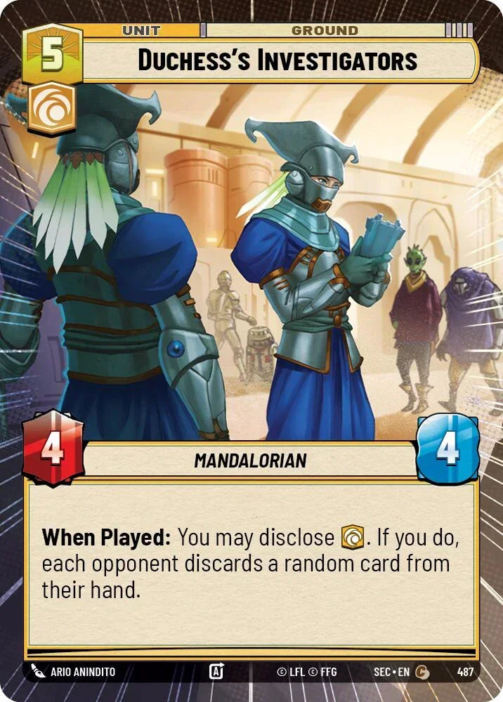 Duchess's Investigators (487) (Hyperspace) (487) [Secrets of Power]