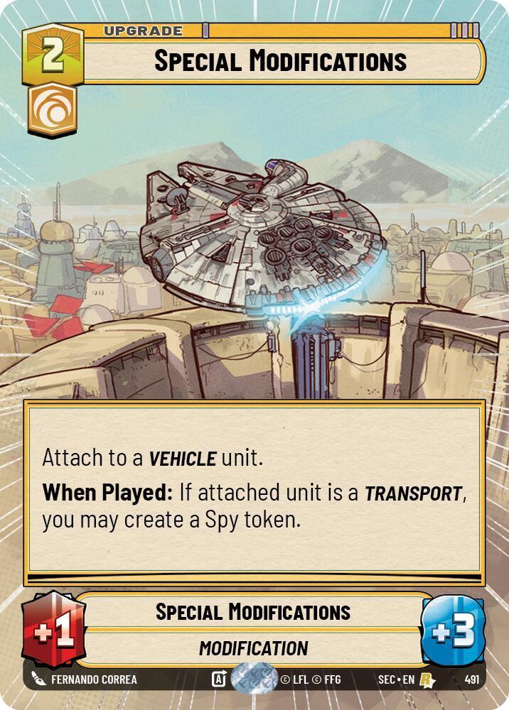Special Modifications (491) (Hyperspace) (491) [Secrets of Power]